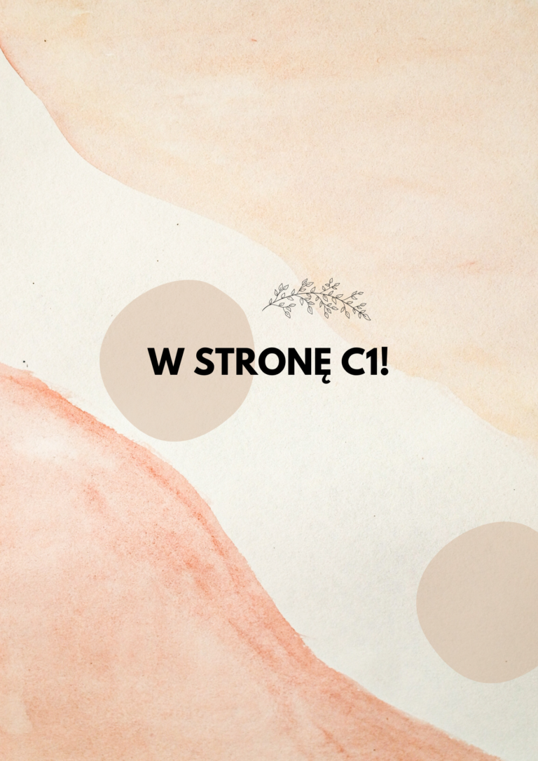 W stronę C1